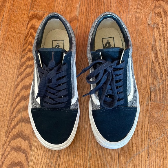 Vans, Navy, Unisex, Size 8 US Women, 6.5 US Men